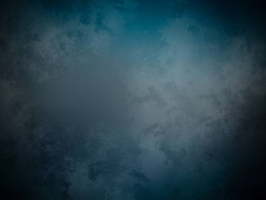 Beyaz ve siyah saati olan mavi ve siyah bir arkaplan