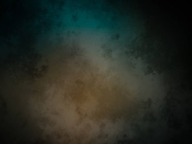 Dairesel şekilli koyu mavi ve yeşil bir arkaplan