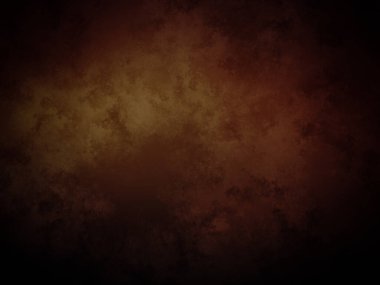 Koyu kahverengi arka plan, kırmızı ve sarı renk.