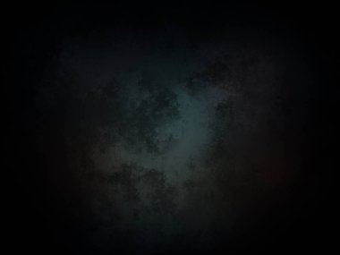 Siyah ve mavi renk şemasına sahip koyu bir arkaplan