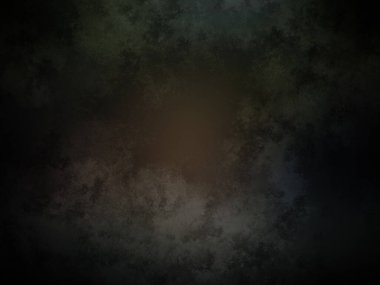 Siyah ve yeşil bir arka plan ve karanlık bir merkez.