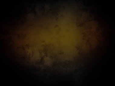 Siyah ve sarı bir arka plan ve karanlık bir merkez.