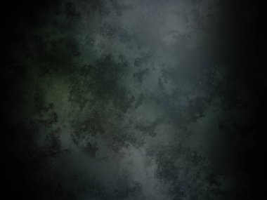 Koyu yeşil ve siyah bir arkaplan ve soluk bir doku.