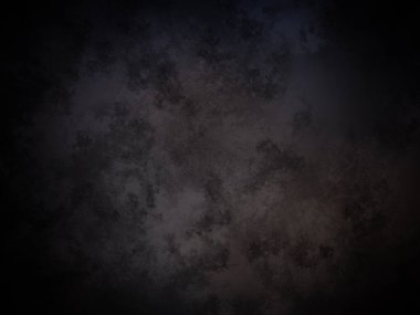 Siyah ve mavi renk şemasına sahip koyu bir arkaplan