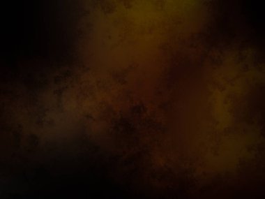 Koyu ve sarı arkaplan ve saat.