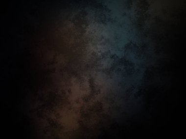 koyu bir arkaplan mavi ve turuncu bir ışık