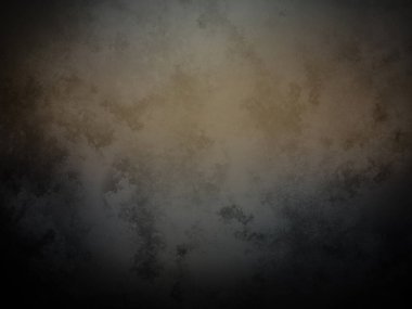 Siyah arkaplanı olan karanlık ve kirli bir duvar.