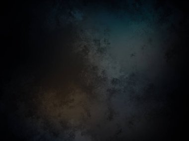 Koyu mavi ve siyah arkaplan ve küçük bir ışık