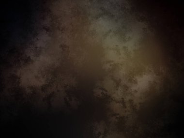 Karanlık ve bulutlu bir gökyüzü ve uzaktan uçan bir uçak.