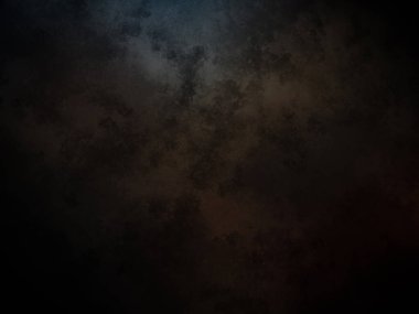 Siyah ve mavi renk şemasına sahip koyu bir arkaplan