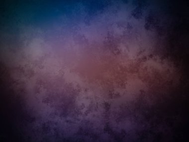 Solmuş efektli mor ve mavi bir arkaplan