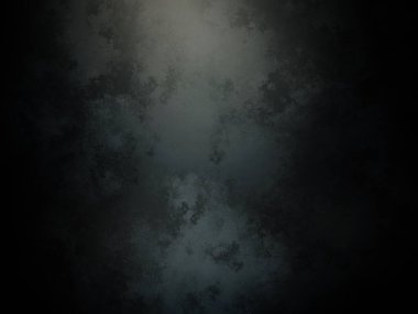 Yukarıdan gelen bir ışık ile koyu bir arkaplan