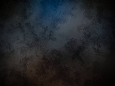 Koyu mavi ve siyah arkaplan ve soluk bir doku.