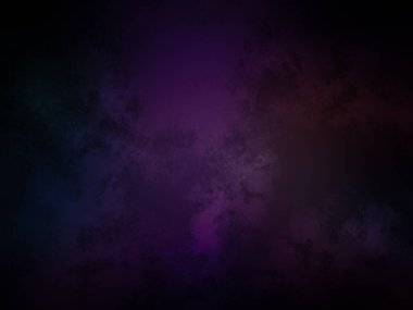 Siyah arkaplanı olan koyu mor ve mavi bir arka plan.