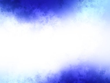 Bulanık gökyüzü ile mavi ve beyaz bir arkaplan