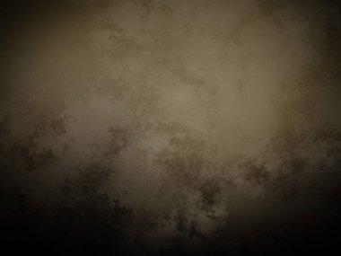 Koyu kahverengi bir duvar ve beyaz bir nokta.