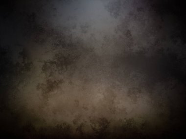 Karanlık ve kirli bir duvarın içinden bir ışık geliyor.