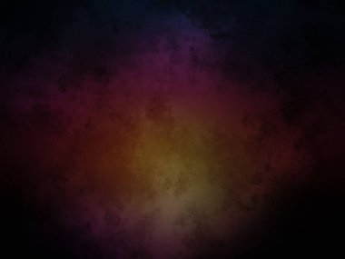 Koyu renkli bir arkaplan ve gökkuşağı