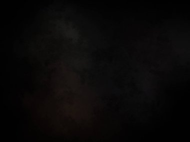 Kara bir arka plan, karanlık bir gökyüzü ve birkaç bulut.
