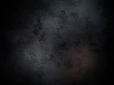 koyu mavi ve turuncu ışıklı siyah bir arkaplan.