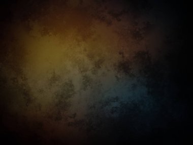 sarı ve mavi ışıklı koyu bir arkaplan.