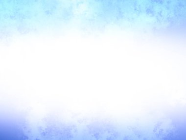 Ortasında beyaz bir bulut olan mavi bir gökyüzü