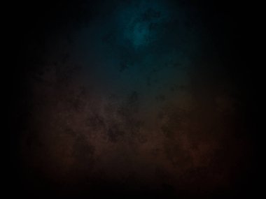 koyu bir arkaplan ve mavi ve yeşil ışık