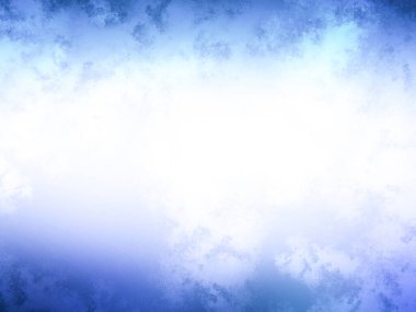 Gökyüzü ve bulutları olan mavi ve beyaz bir arkaplan