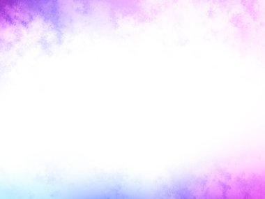 Beyaz merkezli renkli bir bulut arkaplanı