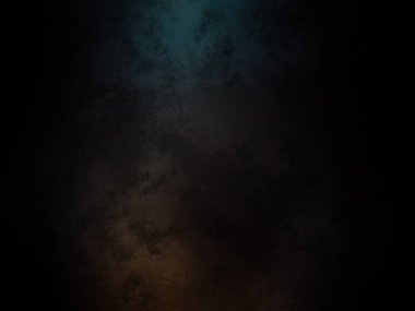 koyu bir arkaplan mavi ve turuncu bir ışık