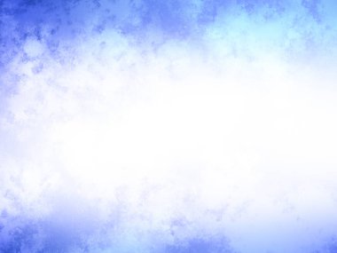 Ortasında beyaz bir bulut olan mavi bir gökyüzü