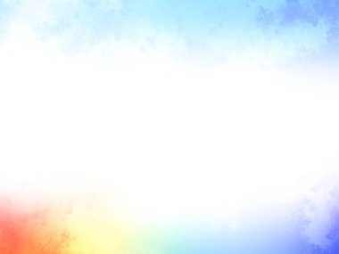 Renkli bir arkaplan ve gökkuşağı renklerinde