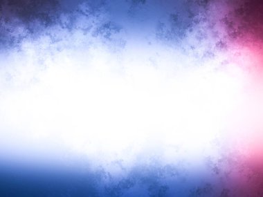 Kırmızı ve mavi ışıklı bulanık bir arkaplan