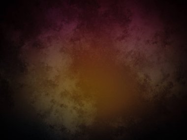 Koyu renkli bir arka plan, kırmızı ve sarı bir merkez.