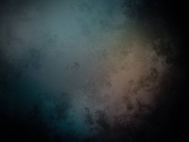 Koyu mavi ve yeşil bir arka plan ve soluk bir etki