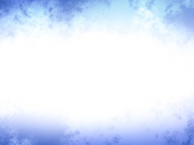 Bulutlu mavi bir gökyüzü ve beyaz bir uçak.