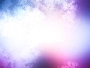 Pembe ve mavi gökyüzü ile bulanık bir arkaplan