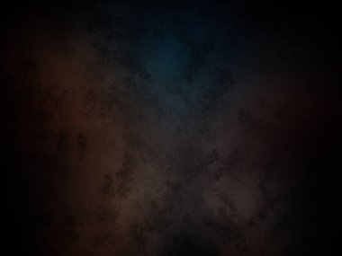 koyu bir arkaplan mavi ve turuncu bir ışık