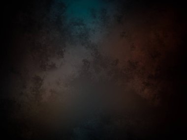 koyu bir arkaplan mavi ve turuncu bir ışık