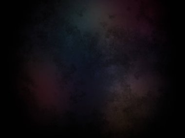 Renkli bir bulanıklığa sahip koyu bir arkaplan