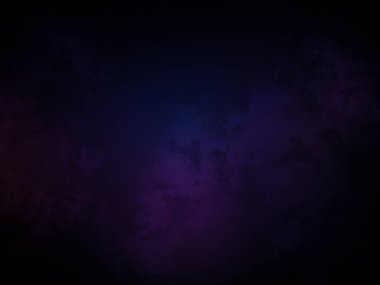 Siyah arkaplanı olan koyu mor ve mavi bir arka plan.