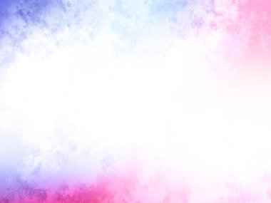 Beyaz kenarlı pembe ve mavi bir arkaplan