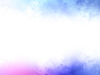 Beyaz kenarlı mavi ve pembe bir arkaplan