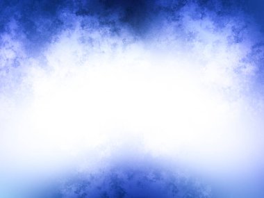 Ortasında ışık olan mavi ve beyaz bir arkaplan