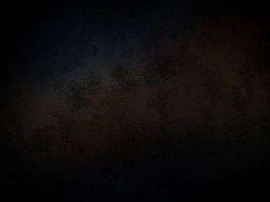 Karanlık bir arka plan, kara bir gökyüzü ve birkaç bulut.