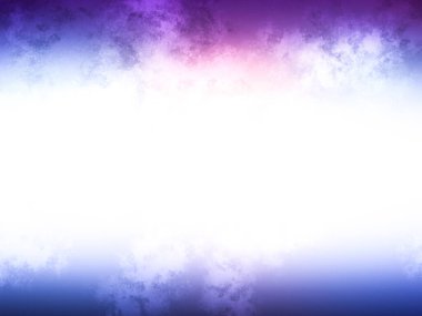 Mor ve mavi arkaplan ve beyaz ışık