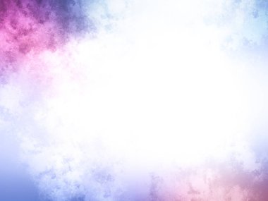 Mavi gökyüzü ile renkli bir bulut arkaplanı