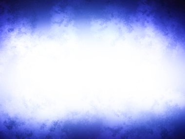 Ortasında ışık olan mavi ve beyaz bir arkaplan