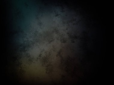 Koyu bir arka plan, mavi ve sarı bir ışık.