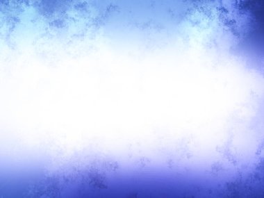 Bulanık gökyüzü ile mavi ve beyaz bir arkaplan